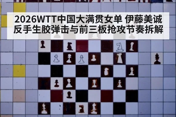 2026WTT中国大满贯女单 伊藤美诚反手生胶弹击与前三板抢攻节奏拆解